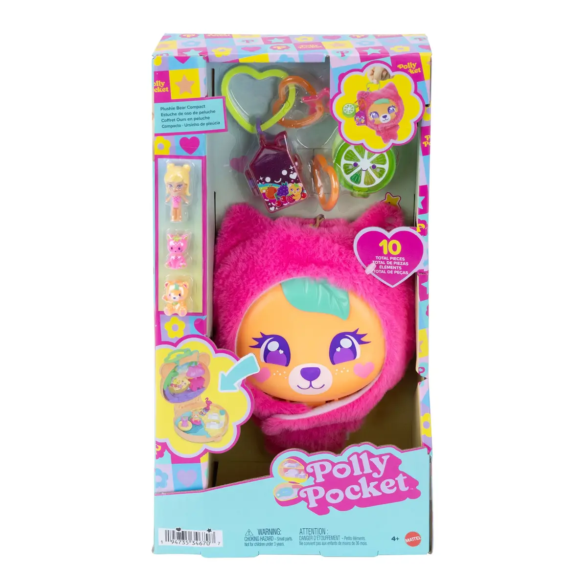 MATTEL Polly Pocket Plush Buddies komplekts JKC79 Photo 6
