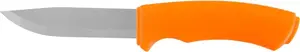Fixed-blade Bushcraft Survival Knife Morakniv NZ-BOS-SS-24, carbon steel, black-orange handle