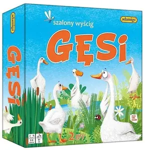 Board Game Adamigo Gęsi - szalony wyścig by Adamigo — family race game