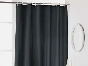 Шторка для душа Douceur d'Interieur Essencia 180 x 200 см, водонепроницаемый полиэстер