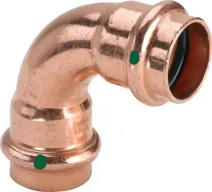 Līkums 90° ar diviem flančiem 12 mm VIEGA 291488
