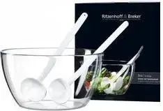 Ritzenhoff & Breker Schalen-Set LISA 3-piece clear glass bowls, dishwasher-safe