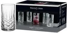 Longdrink glass Ritzenhoff & Breker CAPRI 0.36 l, dishwasher-safe, classic crystal look