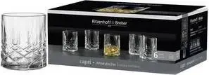 Whisky Glass Ritzenhoff & Breker CAPRI, 0.35 L, dishwasher-safe, classic crystal look