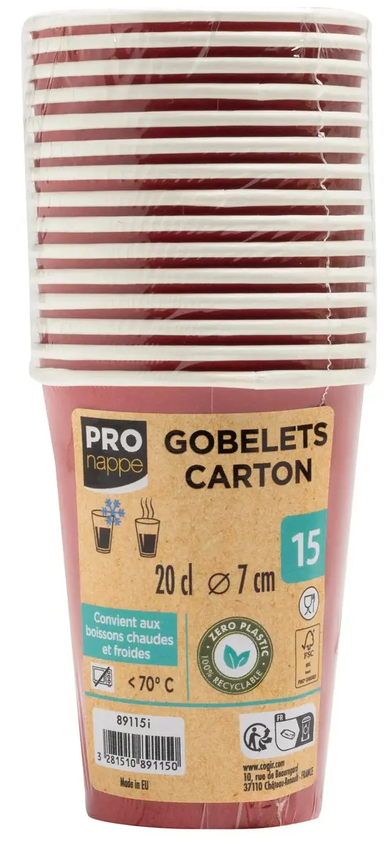 PROnappe Papīra glāze 0,2 l Photo 3