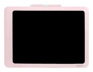 LOGILINK LCD Kids Writing & Drawing Tablet AA0182, 14-inch, pink, erasable with one-button, reusable, lock switch
