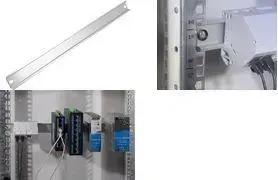 LOGILINK 19" DIN Rail Adapter for DIN-mount Devices, Type 35 x 7.5 mm EN 60715, Horizontal, 1 piece (MP0087)
