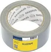 RAADHUIS Fabric Repair Tape RD-351312, 50 mm x 50 m, silver, hand-tearable