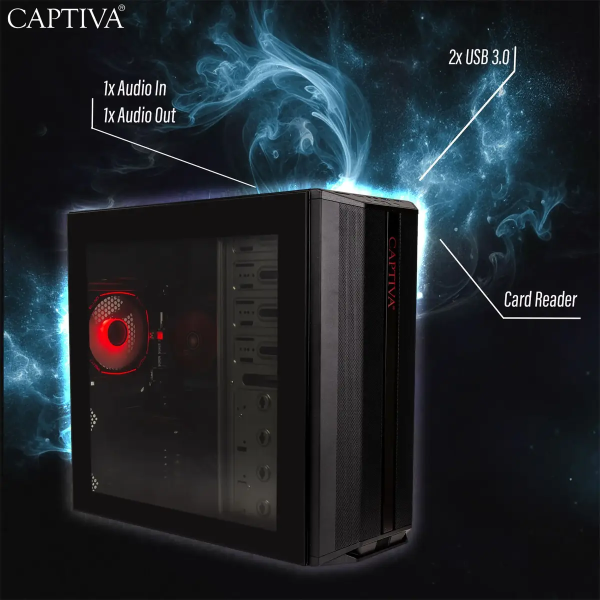 Captiva R10-1512 Desktop PC — Ryzen 5 5500, ARC B580 Photo 5
