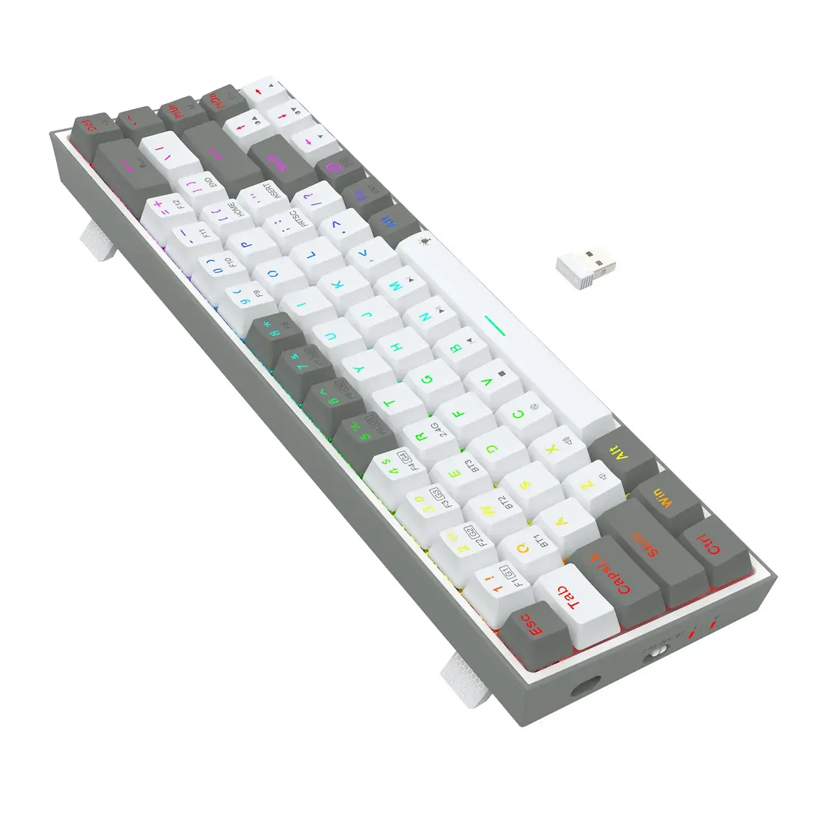 REDRAGON K631RGB-PRO-WG Castor механическая клавиатура Photo 4