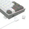 REDRAGON K631RGB-PRO-WG Castor механическая клавиатура Photo 6