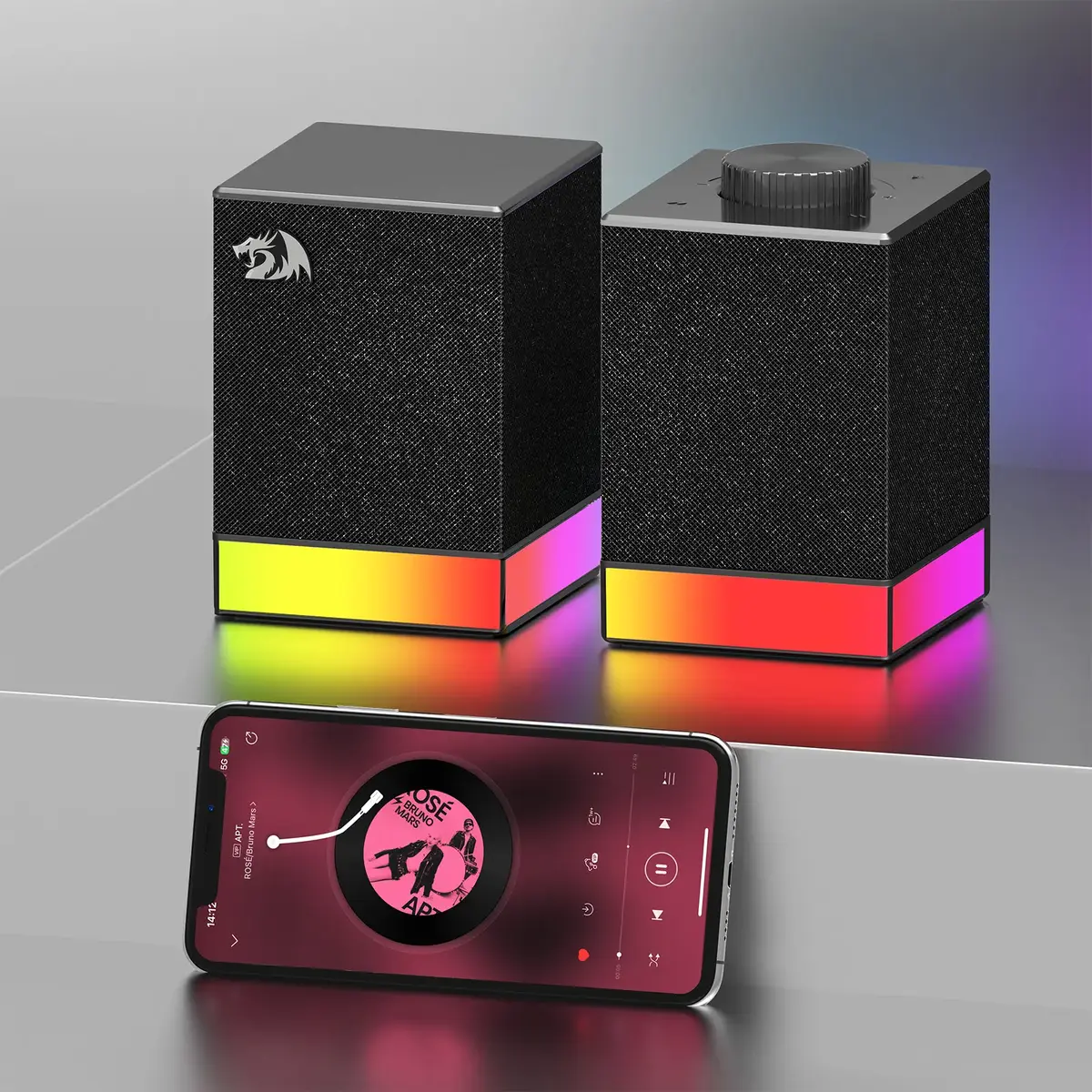 REDRAGON GS517 GLYPH колонка 2.0 5 Вт Photo 5