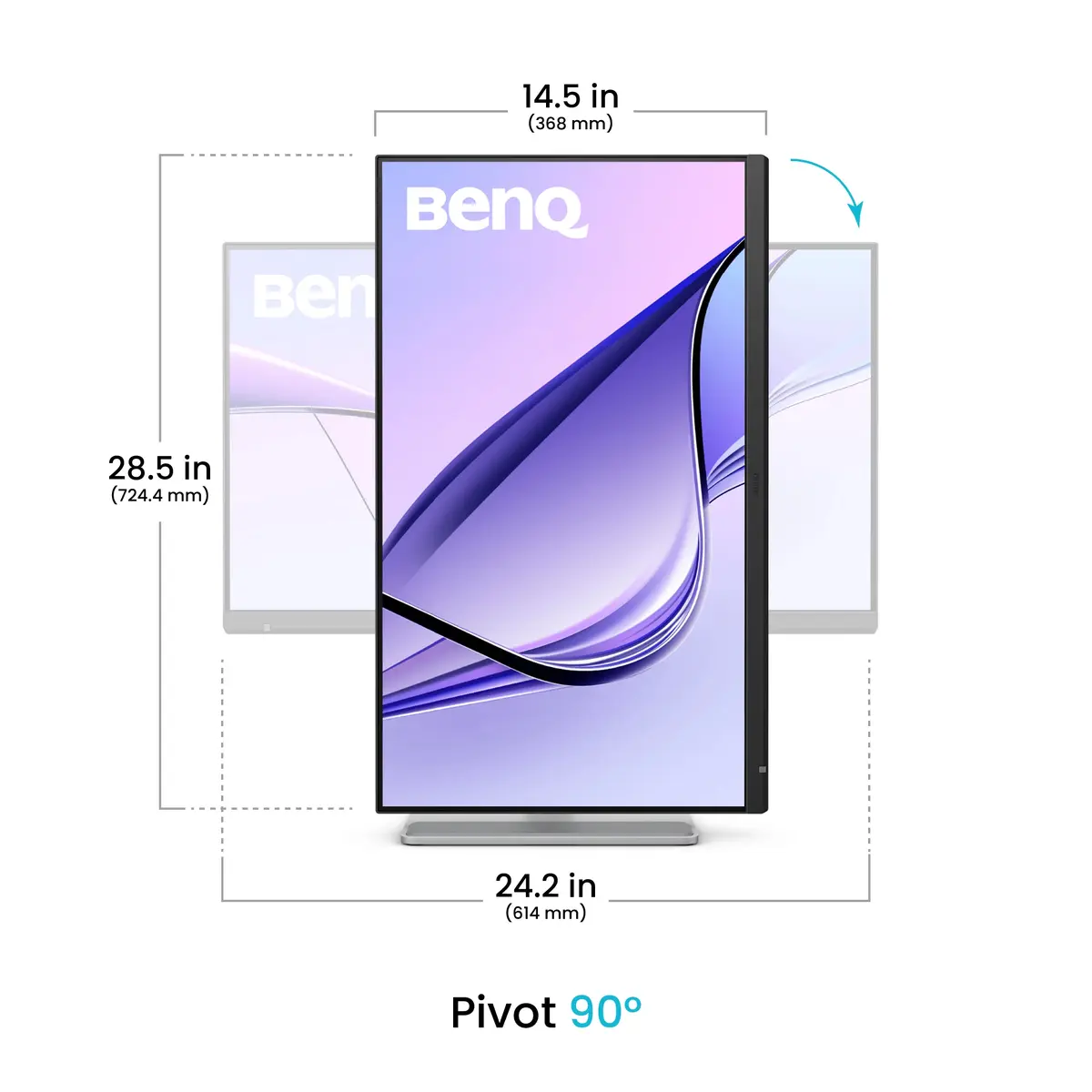BenQ MA270S 27 Inch 5K IPS LED Computer Monitor Photo 4