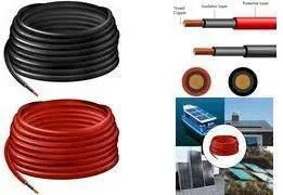Installationskabel LOGILINK PHC0200 H1Z2Z2-K 6 mm², 25 m, Photovoltaik/PV cable