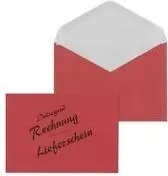 Envelope DL MAILmedia 30005341 red, 75 g/m², wet-seal, inner window, 110 x 220 mm