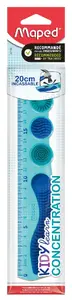 Desk ruler Maped 277900 — 200 mm, PET (polyethylene terephthalate), blue, 1 pc
