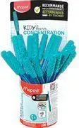 Карандаш Maped KIDY learn CONCENTRATION HB с грифелем 2,2 мм треугольный, стойкий к поломке — 1 шт. (MPN 854401)