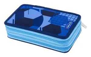 Мягкий пенал HERLITZ 400205859 полиэстер синий – школьный пенал