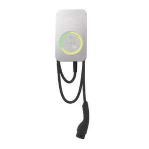 Electric car charging station Fronius Wattpilot Flex Home 22 C6, Type 2 cable 6 m, 6–32 A, 22 kW, LAN/WLAN, IP66