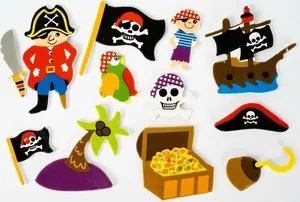 Foam Stickers FANDY 3 cm 20 pieces – decorative self-adhesive foam shapes