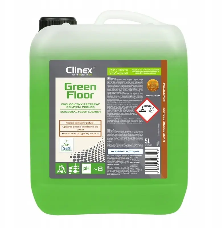 Grīdas tīrīšanas līdzeklis Clinex Green Floor