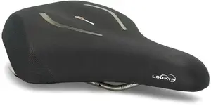 Sēdeklis SELLE ROYAL LOOKIN EVO RELAXED 90° Stracciatella ar gēlu un elastomēriem, unisex, 682 g