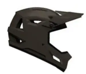 Full-face helmet BELL Sanction 2 — solid matte mokka, size M
