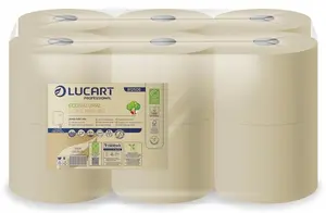 Toilet paper Lucart EcoNatural L-ONE MINI 180 Centrefeed 2-ply 180 m (12 rolls)