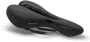 Saddle SELLE ROYAL Respiro Soft Moderate Stracciatella — gel + elastomers, cooling channel, unisex