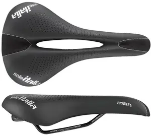 Selle Italia Sportouring Man Gel Advan L2 седло — мангановые рельсы, гелевый наполнитель