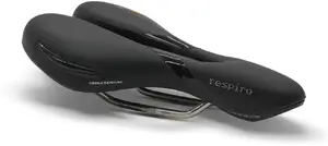 Velosipēda sēdeklis SELLE ROYAL RESPIRO SOFT ATHLETIC Stracciatella — 45° leņķis, želejas pildījums, dzesēšanas kanāls, uniseks