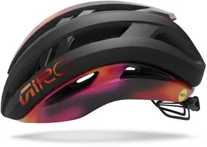 Шлем шоссейный GIRO Aries Spherical — M (55–59 см), матовый чёрный/оранжевый