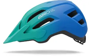 Children's Junior Helmet GIRO FIXTURE II (2026) — Universal Size 50–57 cm, Matte Aqua Green/Blue Jewel Fade