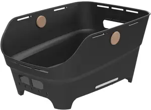 Rear Bicycle Basket Basil Cento Neo BAS-20036, 21L, WSL System, black