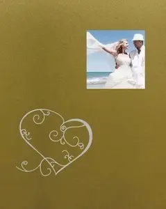 Photo album FANDY BSS-20W Love 2 — self-adhesive sewn pages, model 490518
