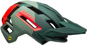 Mountain Bike Helmet BELL Super Air MIPS Spherical — Size S (52–56 cm), Matte Gloss Green Infrared