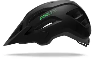 Children's/Junior Helmet GIRO FIXTURE II (2026) Matte Black/Vivid Green, Universal 50–57 cm