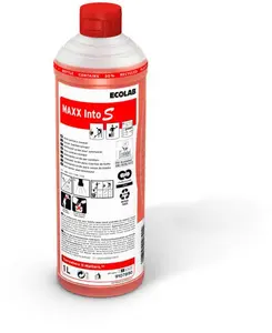 Средство для санузлов Ecolab MAXX Into S 1 л – профессиональное моющее для туалетов и ванных