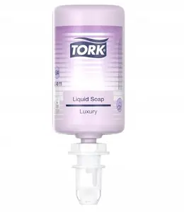 Dozators šķidrajai ziepju Tork S4, 1 l uzpilde, paredzēts luksusa šķidrajām ziepēm (MPN 424911)