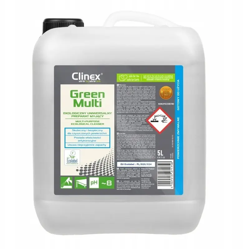 Tīrīšanas līdzeklis Clinex Green Multi no