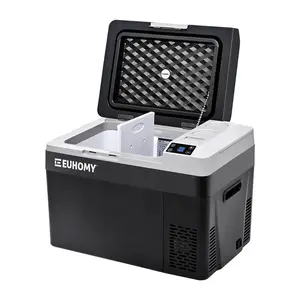 Car refrigerator Euhomy CF008-30BL 30L (black) — portable 12V/24V vehicle cooler