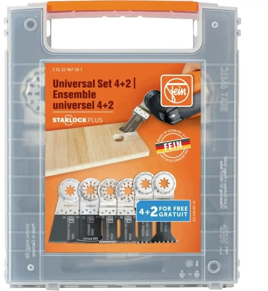 Fein Universal Set 4+2 — piederumu