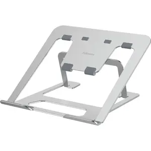 Laptop stand Fellowes Alumia portable riser for laptops up to 15" silver, max weight 5 kg, max height 13 cm