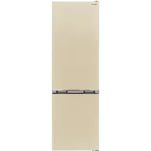 Refrigerator with freezer Sharp SJ-NBA32DMXJD-EU, 360 L, 201 cm, beige