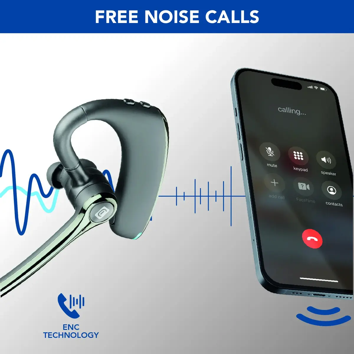 Cellularline FLUENT mono Bluetooth austiņas Photo 2