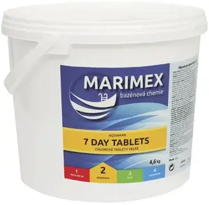 Marimex 7-Day Chlorine Tablets 4.6 kg – Pool Disinfection Tablets
