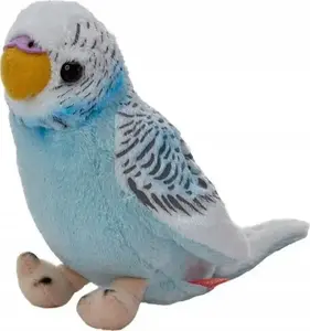 Plush Parrot Toy Beppe Papuga falista 13 cm — blue, model 13729