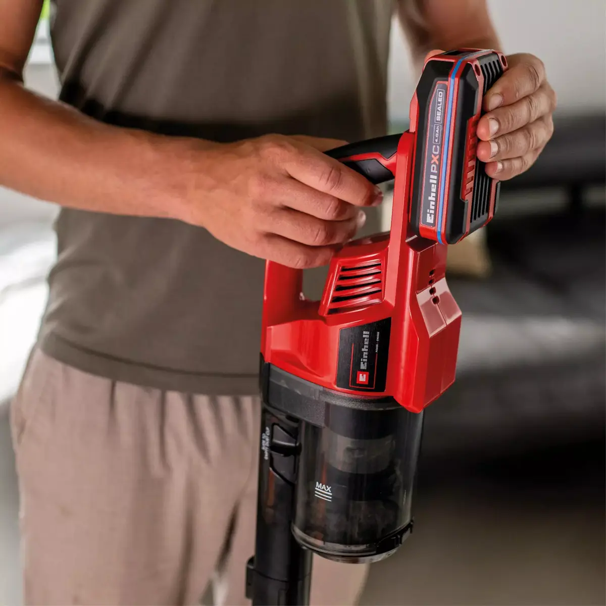 EINHELL TE-SV 18 Li-FLX-Solo вертикальный беспроводной пылесос Photo 7