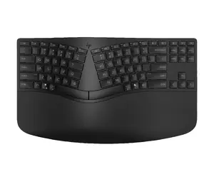 Ergonomic Wireless Keyboard HP 965 — Full-size (100%), RF Wireless + Bluetooth, Membrane, Black
