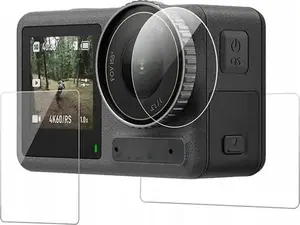 Protective Screen and Lens Cover for DJI Osmo Action 5 Pro by Telesin (2x screens)